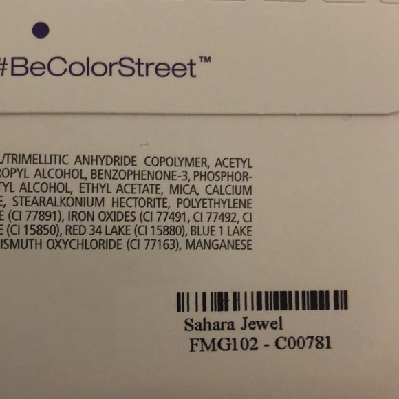 Color Street Sahara Jewel Dry Polish + Bonus - Picture 3 of 3